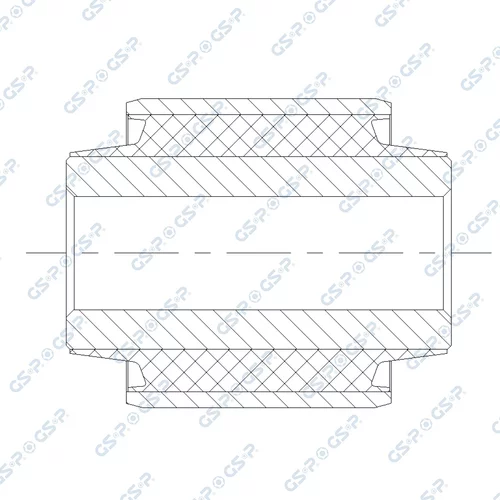 Uloženie ramena zavesenia GSP 550604