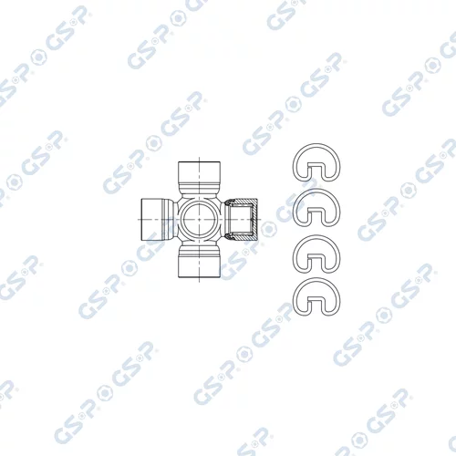Kĺbový hriadeľ GSP UJ900279