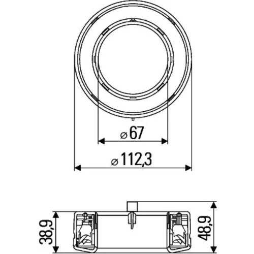 Zadné svetlo 2SB 009 362-301 /HELLA/ - obr. 2