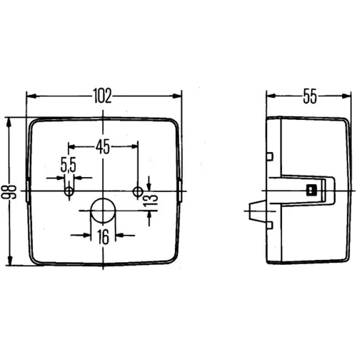 Zadné svetlo 2SE 004 623-001 /HELLA/ - obr. 2