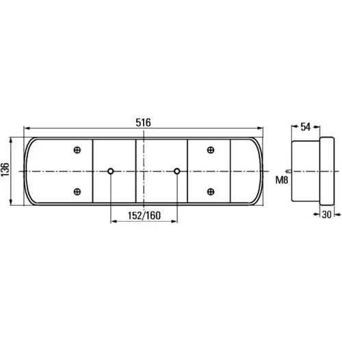 Zadné svetlo 2VP 008 205-031 /HELLA/ - obr. 2