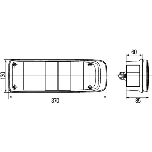 Zadné svetlo 2VP 340 888-007 /HELLA/ - obr. 1
