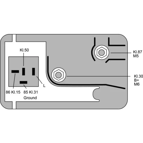 Riadiaca jednotka času žeravenia 4RV 008 188-101 /HELLA/ - obr. 2