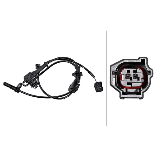 Snímač počtu otáčok kolesa 6PU 358 219-381 /HELLA/