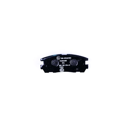 Sada brzdových platničiek kotúčovej brzdy 8DB 355 016-621 /HELLA/ - obr. 1