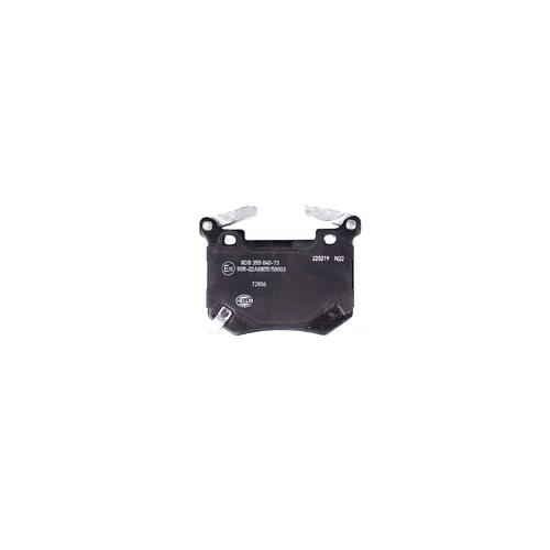 Sada brzdových platničiek kotúčovej brzdy 8DB 355 040-731 /HELLA/ - obr. 2