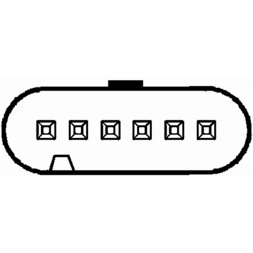 Merač hmotnosti vzduchu 8ET 009 142-661 /HELLA/ - obr. 1