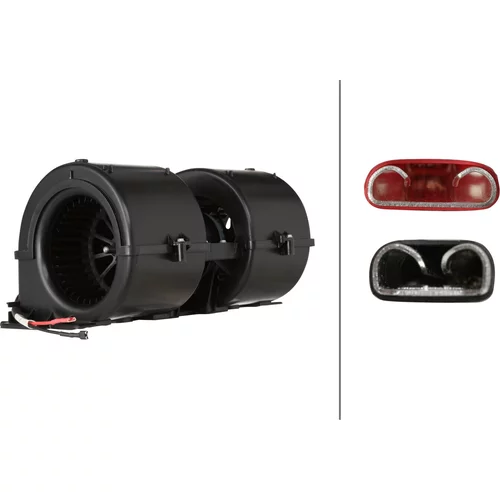 Vnútorný ventilátor HELLA 8EW 366 400-281