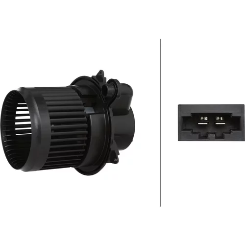 Vnútorný ventilátor HELLA 8EW 366 401-981