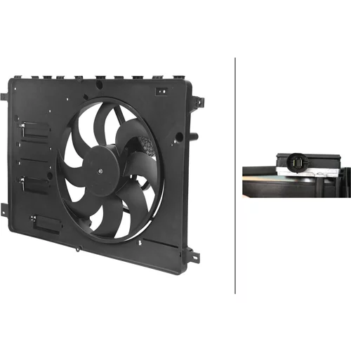 Ventilátor chladenia motora HELLA 8EW 366 420-301