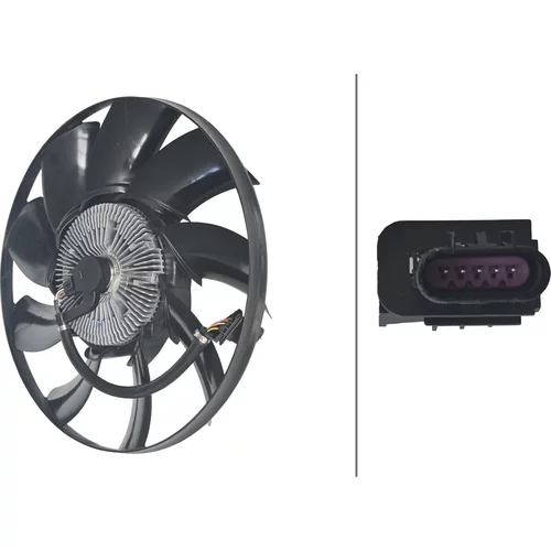 Ventilátor chladenia motora HELLA 8MV 366 438-551