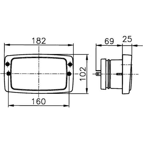 Hlavný svetlomet 1AB 006 213-027 /HELLA/ - obr. 2