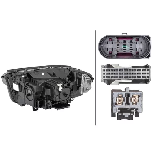 Hlavný svetlomet 1EX 013 074-621 /HELLA/ - obr. 1
