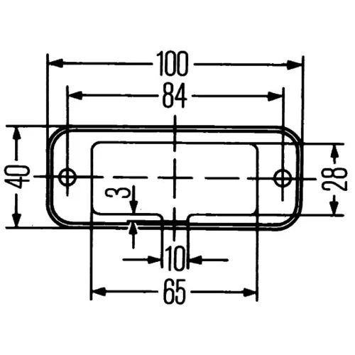 Polohové svetlo 2PF 961 167-021 /HELLA/ - obr. 2