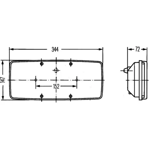Zadné svetlo 2SD 003 167-021 /HELLA/ - obr. 2