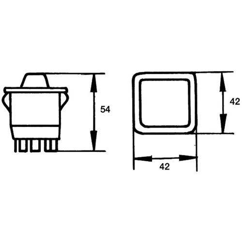 Spínač 6GM 500 212-012 /HELLA/ - obr. 1
