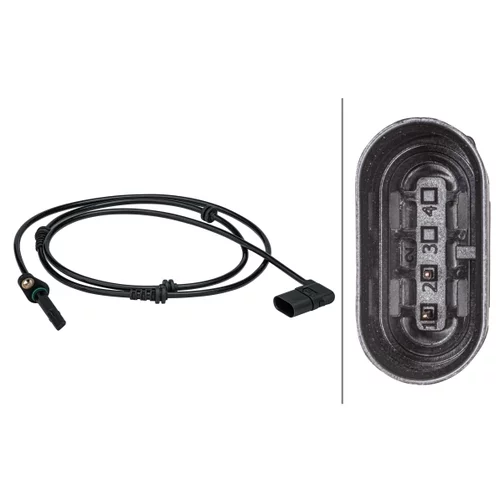 Snímač počtu otáčok kolesa HELLA 6PU 012 679-451