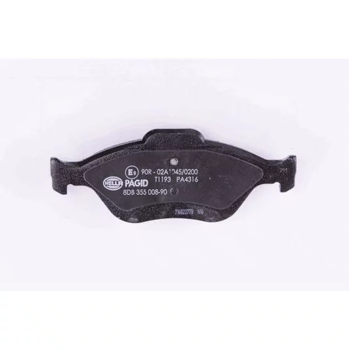 Sada brzdových platničiek kotúčovej brzdy 8DB 355 008-901 /HELLA/ - obr. 2