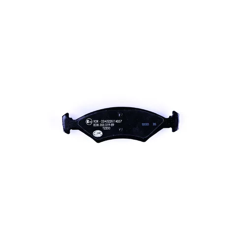Sada brzdových platničiek kotúčovej brzdy 8DB 355 019-891 /HELLA/ - obr. 1