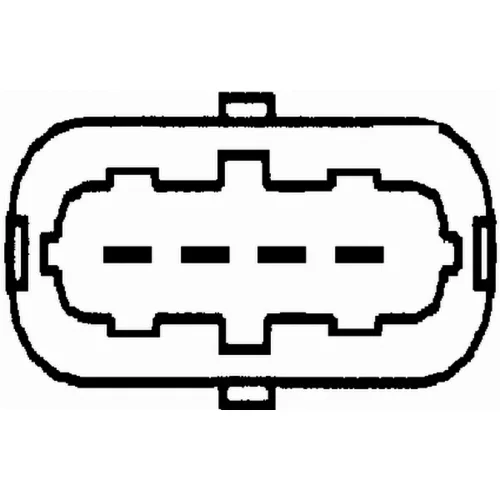 Merač hmotnosti vzduchu 8ET 009 149-221 /HELLA/ - obr. 1