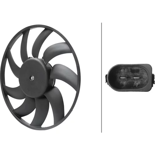 Ventilátor chladenia motora HELLA 8EW 366 420-261