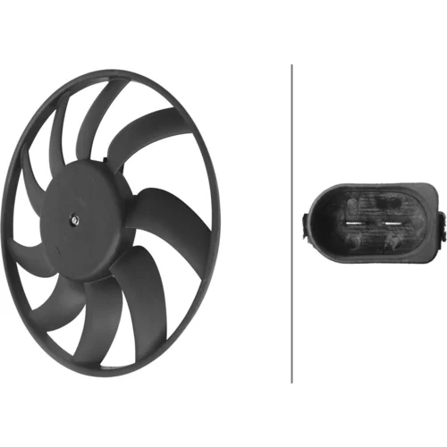 Ventilátor chladenia motora HELLA 8EW 366 420-271