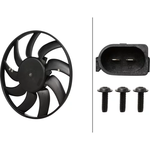 Ventilátor chladenia motora HELLA 8EW 366 420-601