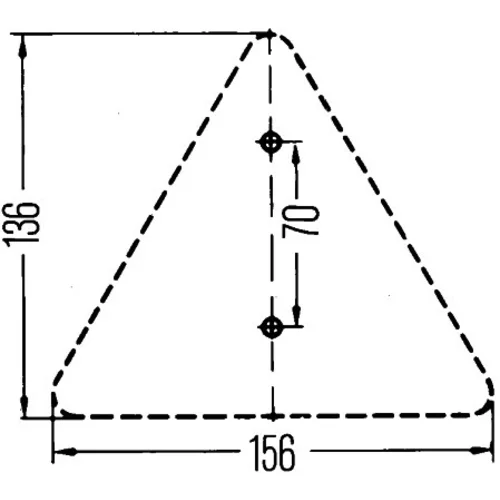Odrazka 8RA 002 020-002 /HELLA/ - obr. 1