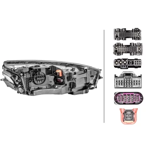 Hlavný svetlomet 1EX 011 869-411 /HELLA/ - obr. 1