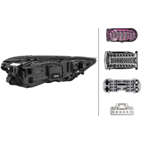 Hlavný svetlomet 1EX 012 863-411 /HELLA/ - obr. 1
