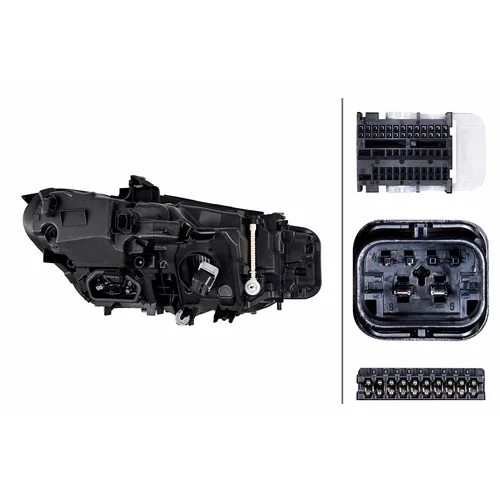 Hlavný svetlomet 1EX 016 809-711 /HELLA/ - obr. 1