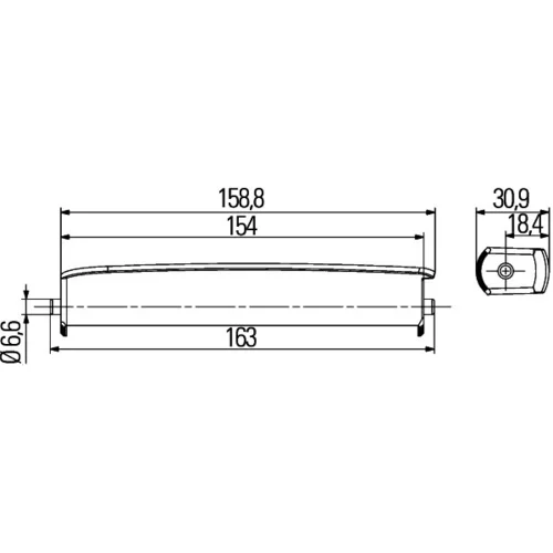 Denné svetlo 2PT 980 860-001 /HELLA/ - obr. 2