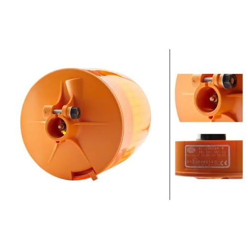 Výstražný otočný maják 2RL 007 551-021 /HELLA/ - obr. 1