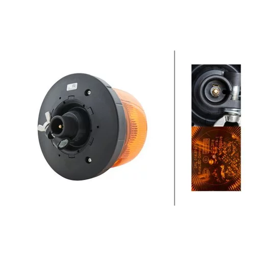 Výstražný otočný maják 2RL 014 979-031 /HELLA/ - obr. 1