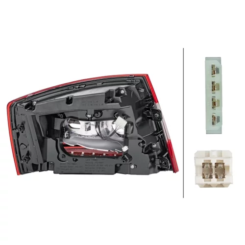 Zadné svetlo 2SK 012 881-061 /HELLA/ - obr. 1