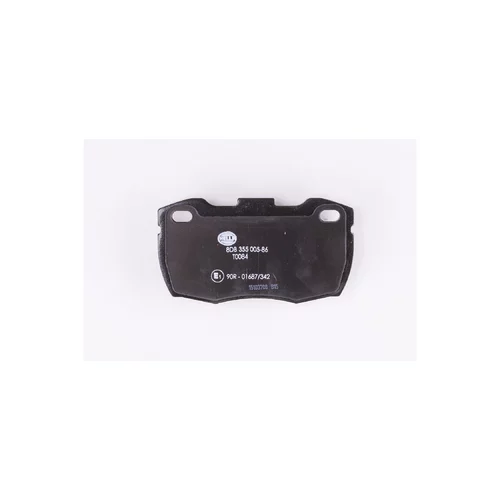 Sada brzdových platničiek kotúčovej brzdy 8DB 355 005-861 /HELLA/ - obr. 1