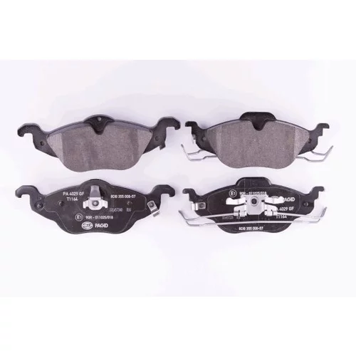 Sada brzdových platničiek kotúčovej brzdy 8DB 355 008-571 /HELLA/ - obr. 1