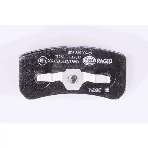 Sada brzdových platničiek kotúčovej brzdy 8DB 355 009-691 /HELLA/ - obr. 2