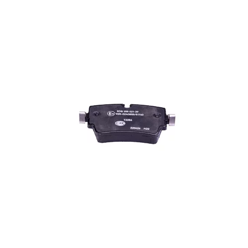 Sada brzdových platničiek kotúčovej brzdy 8DB 355 021-391 /HELLA/ - obr. 2
