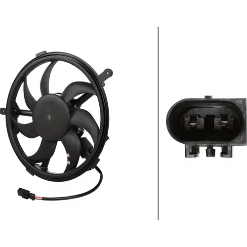 Ventilátor chladenia motora HELLA 8EW 366 420-511