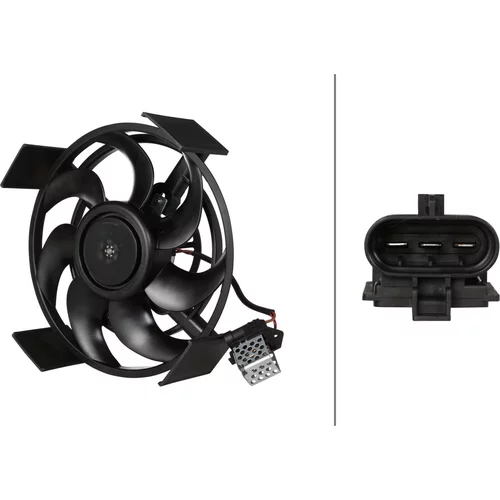 Ventilátor chladenia motora HELLA 8EW 366 420-581