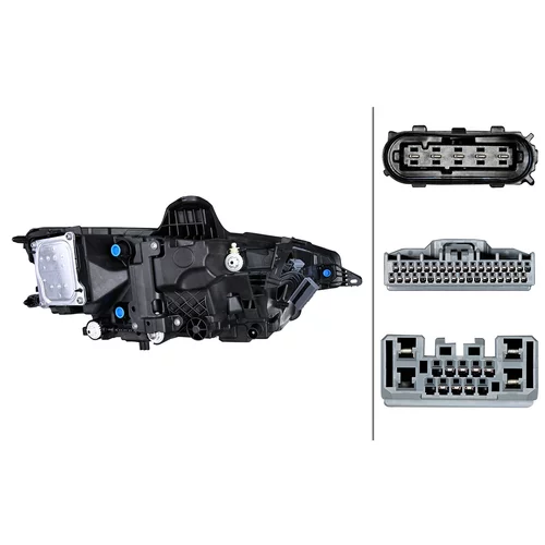Hlavný svetlomet 1EX 013 507-911 /HELLA/ - obr. 1