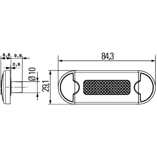 Polohové svetlo 2PF 959 855-257 /HELLA/ - obr. 1