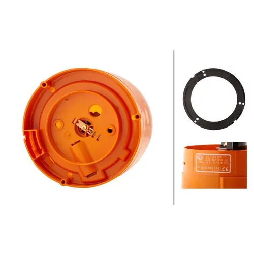 Výstražný otočný maják 2RL 007 550-001 /HELLA/ - obr. 1