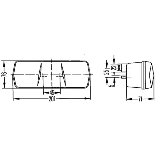 Zadné svetlo 2SD 001 680-271 /HELLA/ - obr. 2