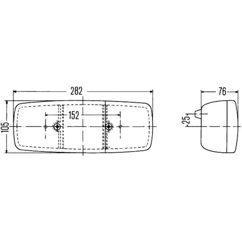 Zadné svetlo 2SD 001 699-511 /HELLA/ - obr. 2