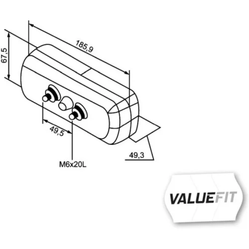 Zadné svetlo 2SD 357 033-001 /HELLA/ - obr. 1