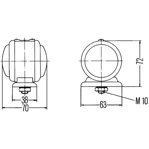 Obrysové svetlá 2TJ 001 633-211 /HELLA/ - obr. 2