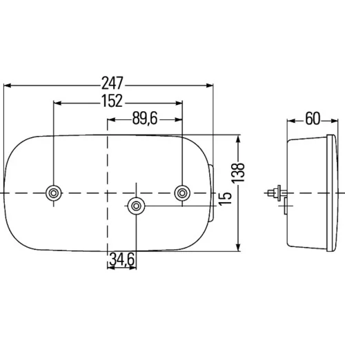 Zadné svetlo 2VP 998 232-301 /HELLA/ - obr. 2