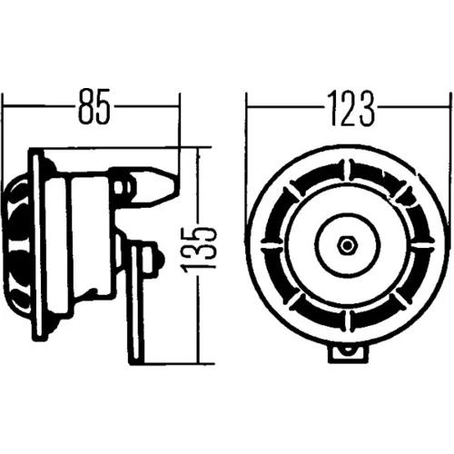 Húkačka 3AF 003 399-051 /HELLA/ - obr. 1